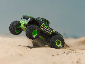 1/10 QUAKE 223S DSC 2WD RTR Brushless Monster Truck, Green