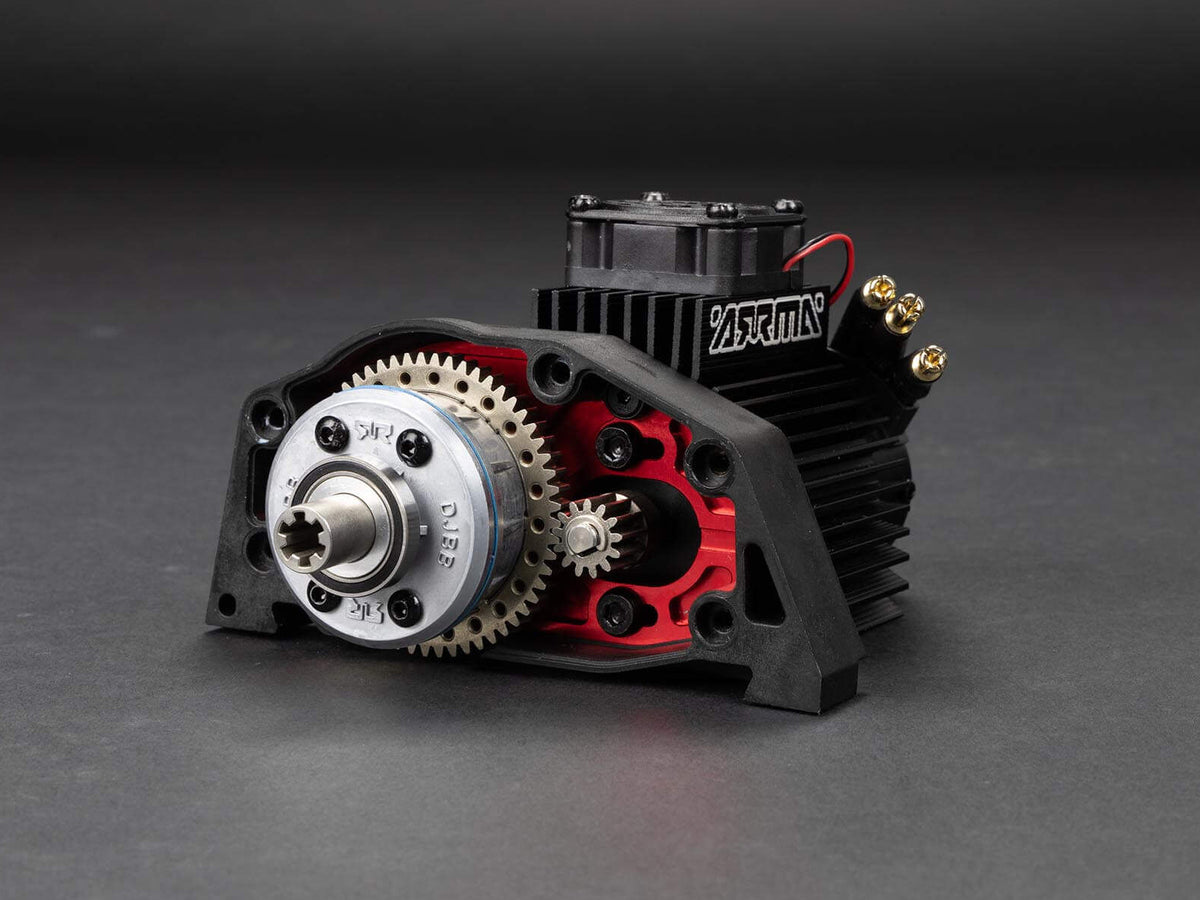 1/8 MOJAVE 4S 4X4 BLX DT (with Centre Diff) RTR White