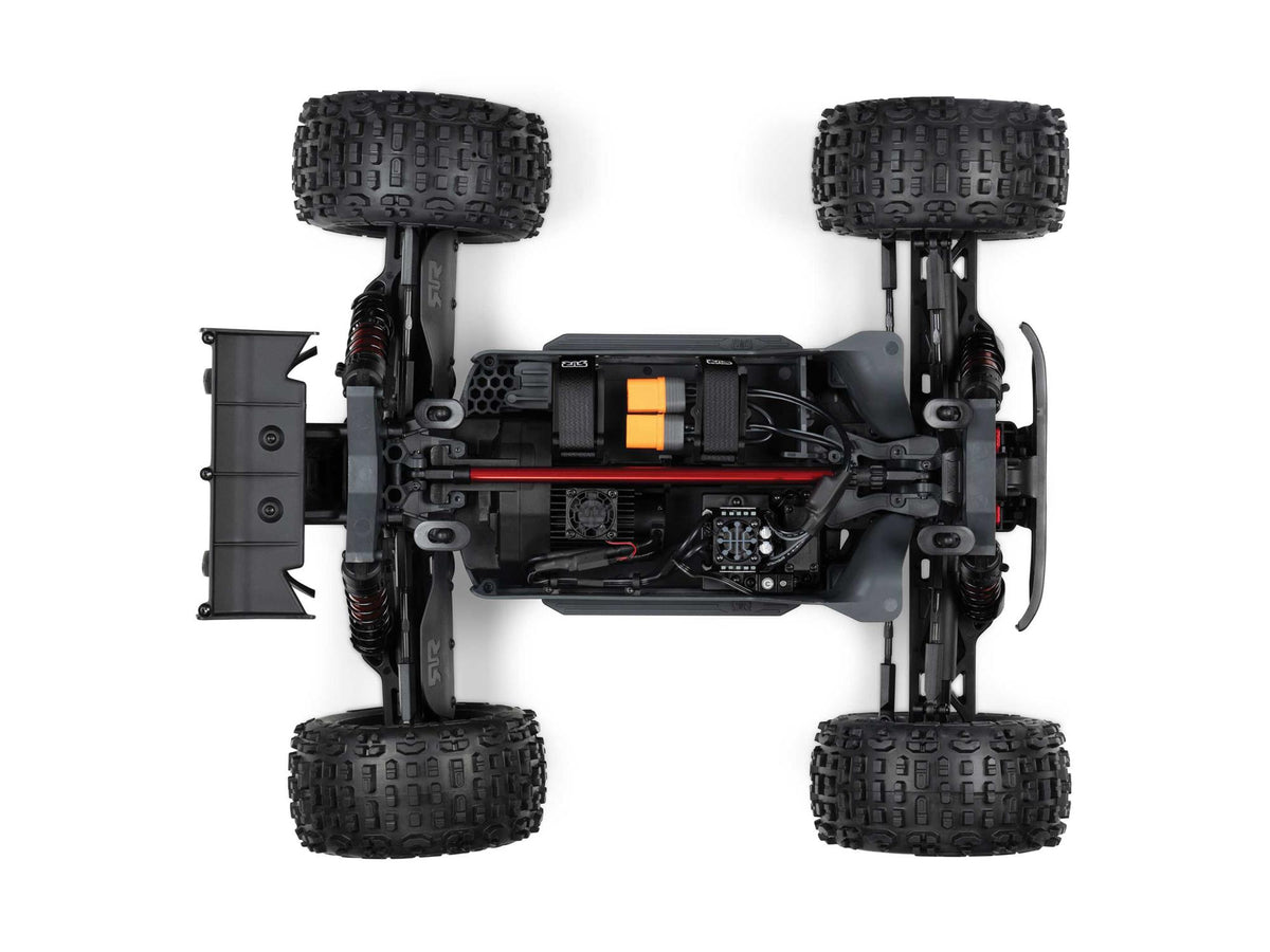 1/10 OUTCAST 4S 4X4 BLX Stunt MT (with Centre Diff) Gunmetal