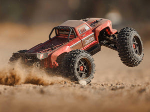 1/10 OUTCAST 4S 4X4 BLX Stunt MT (with Centre Diff) Red