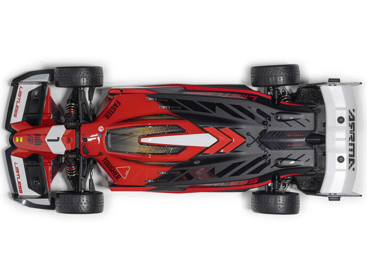1/7 LIMITLESS 120 8S AVC 4X4 RTR Street Speed, Red/Black