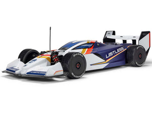 1/7 LIMITLESS 120 8S AVC 4X4 RTR Street Speed, White/Blue