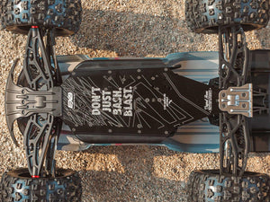1/8 KRATON 6S V6 4X4 BLX Speed Monster Truck RTR Blue/Orange