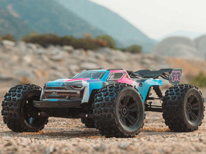 1/8 KRATON 6S V6 4X4 BLX Speed Monster Truck RTR Blue/Pink