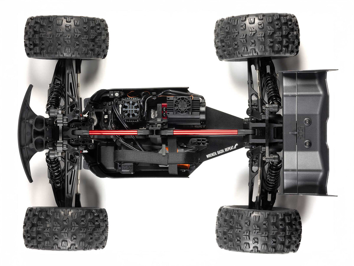 1/8 KRATON 6S V6 4X4 BLX Speed Monster Truck RTR Blue/Red