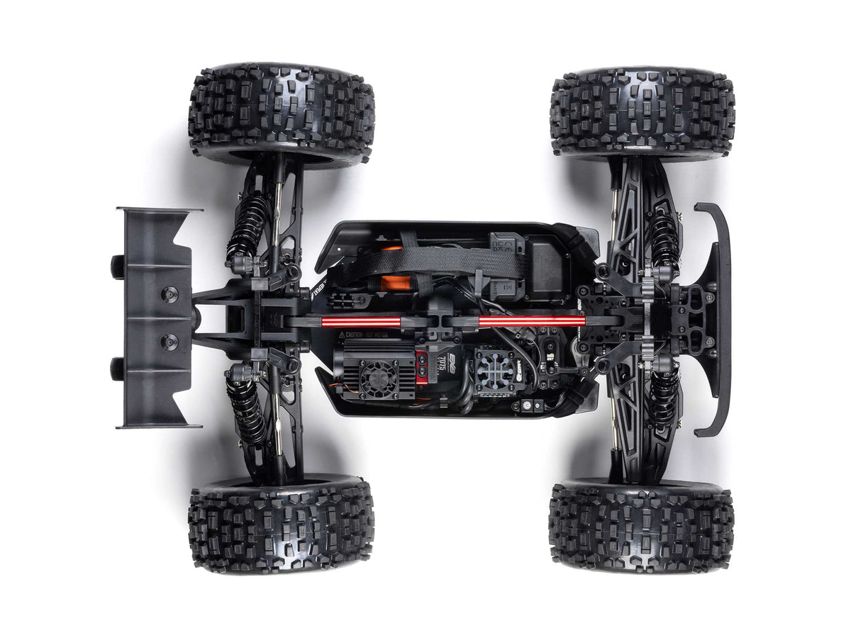 1/8 NOTORIOUS 6S V6 4X4 BLX Stunt Truck RTR Black