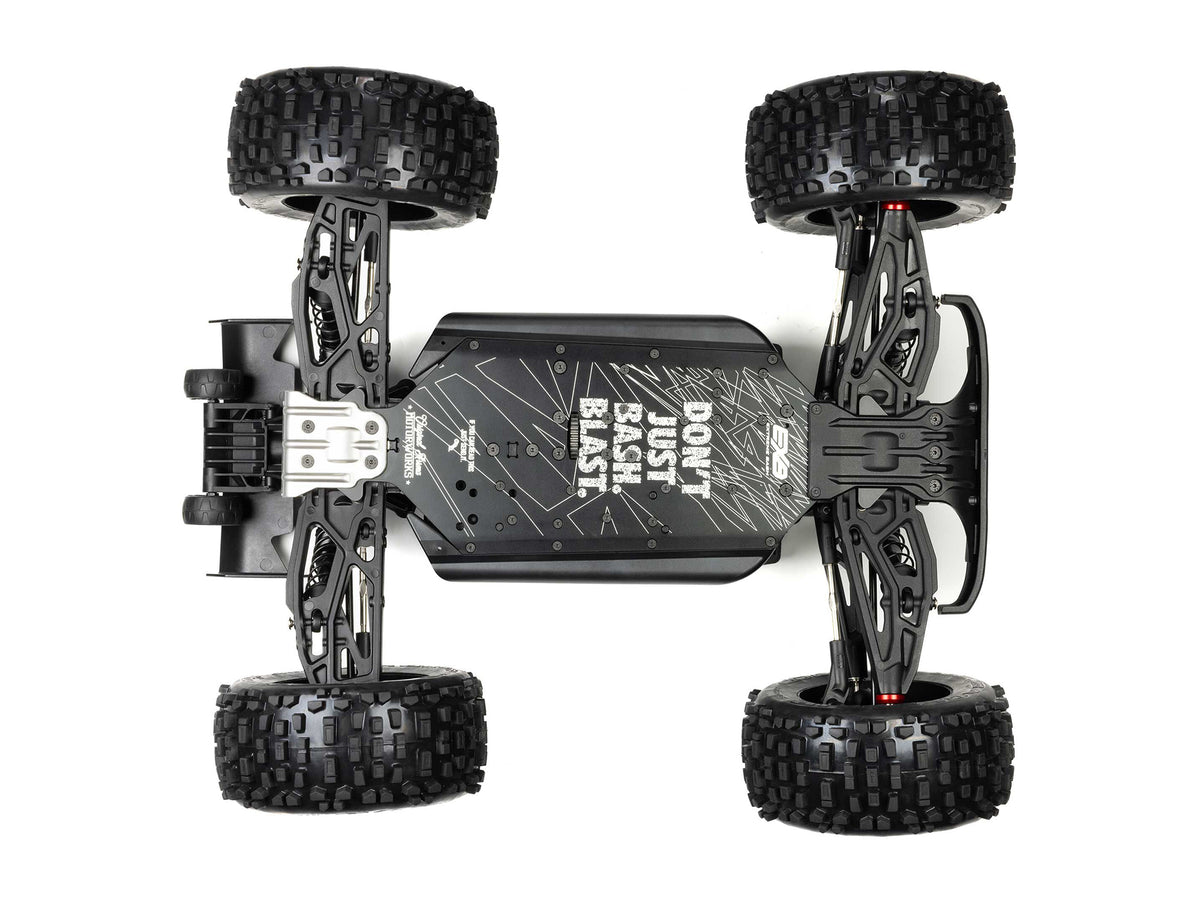 1/8 NOTORIOUS 6S V6 4X4 BLX Stunt Truck RTR Black