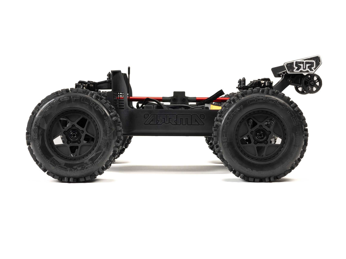 1/8 NOTORIOUS 6S V6 4X4 BLX Stunt Truck RTR Black