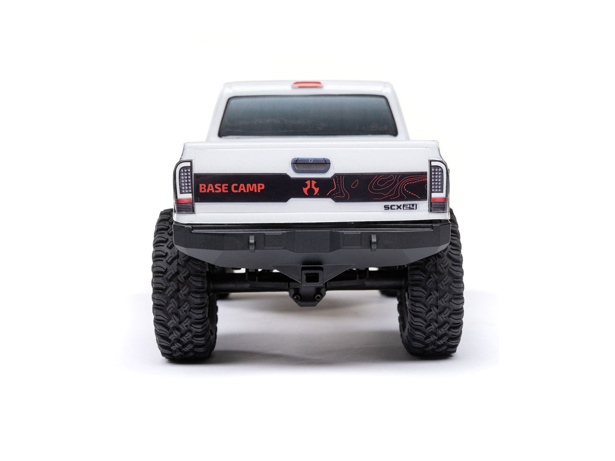 1/24 SCX24 Base Camp 4WD Rock Crawler RTR White