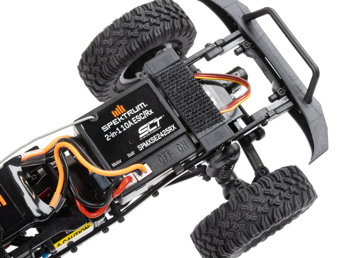 1/24 SCX24 Base Camp 4WD Rock Crawler RTR White