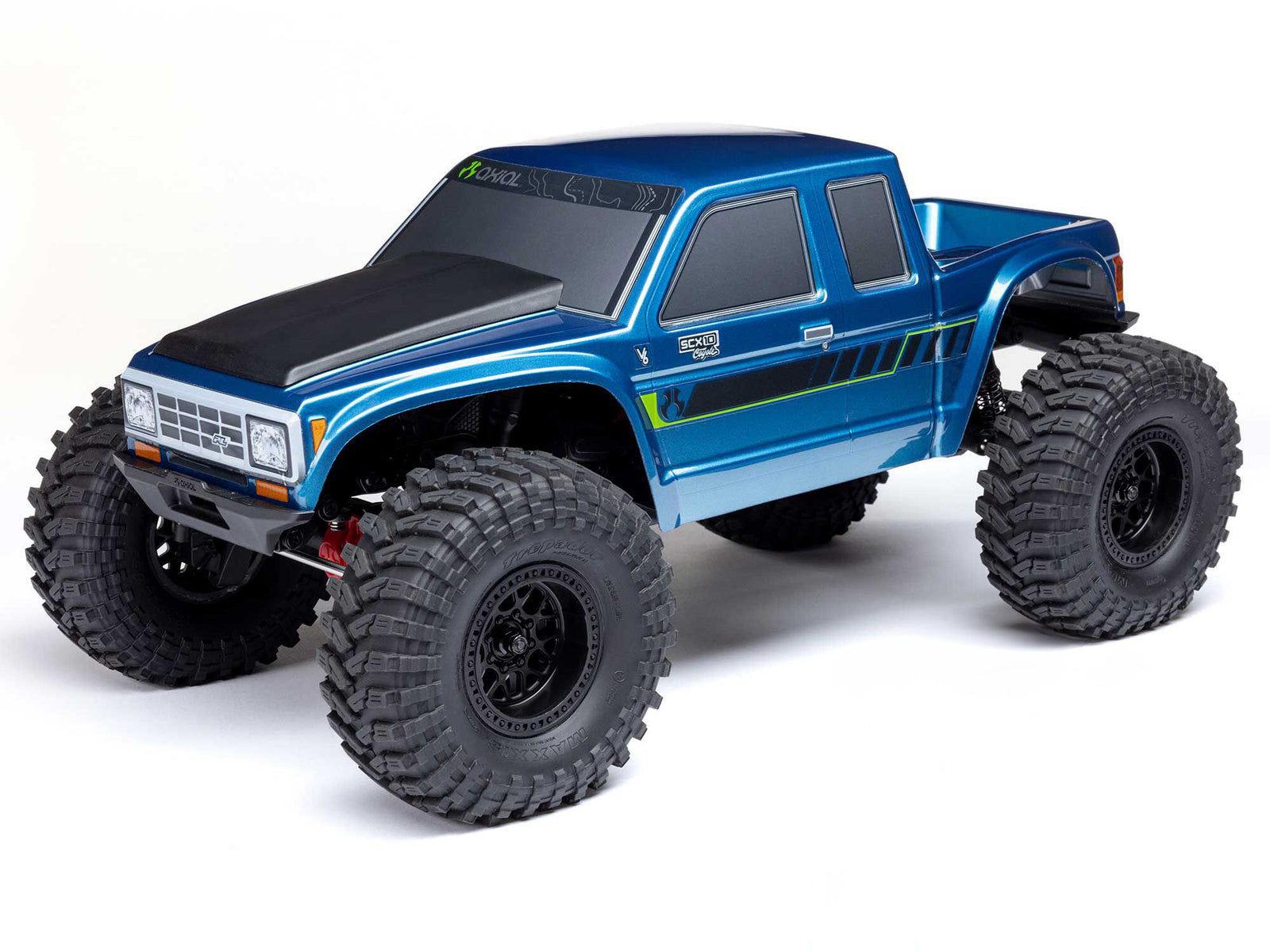 1/10 SCX10 III Coyote 4X4 RTR Brushed Rock Crawler, Blue