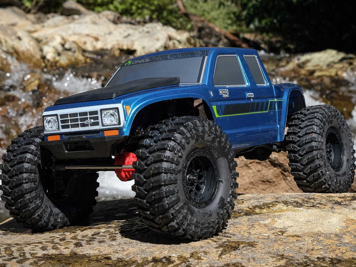 1/10 SCX10 III Coyote 4X4 RTR Brushed Rock Crawler, Blue