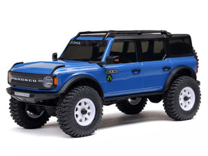 1/30 SCX30 Ford Bronco 4X4 RTR Rock Crawler Blue