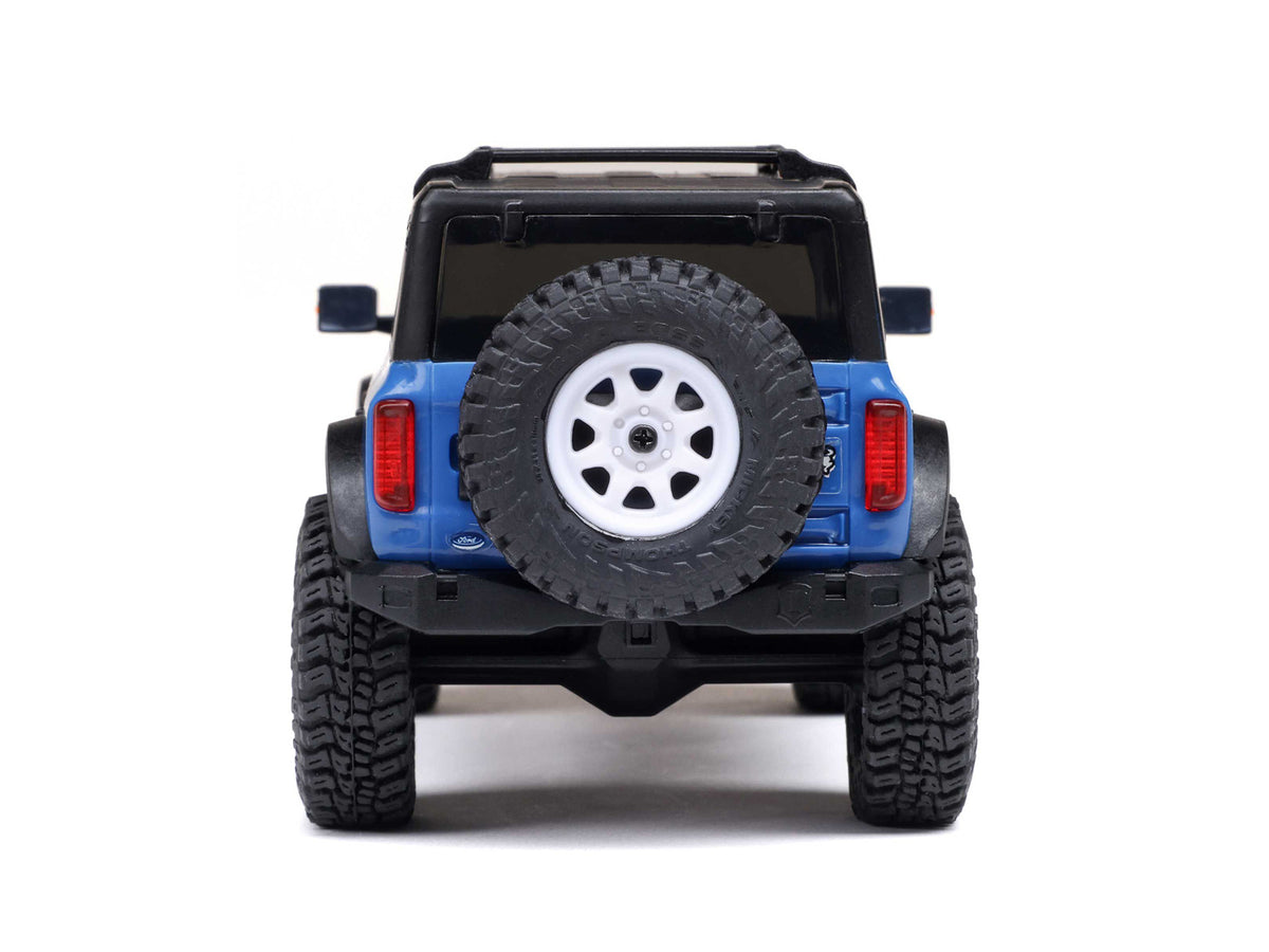 1/30 SCX30 Ford Bronco 4X4 RTR Rock Crawler Blue