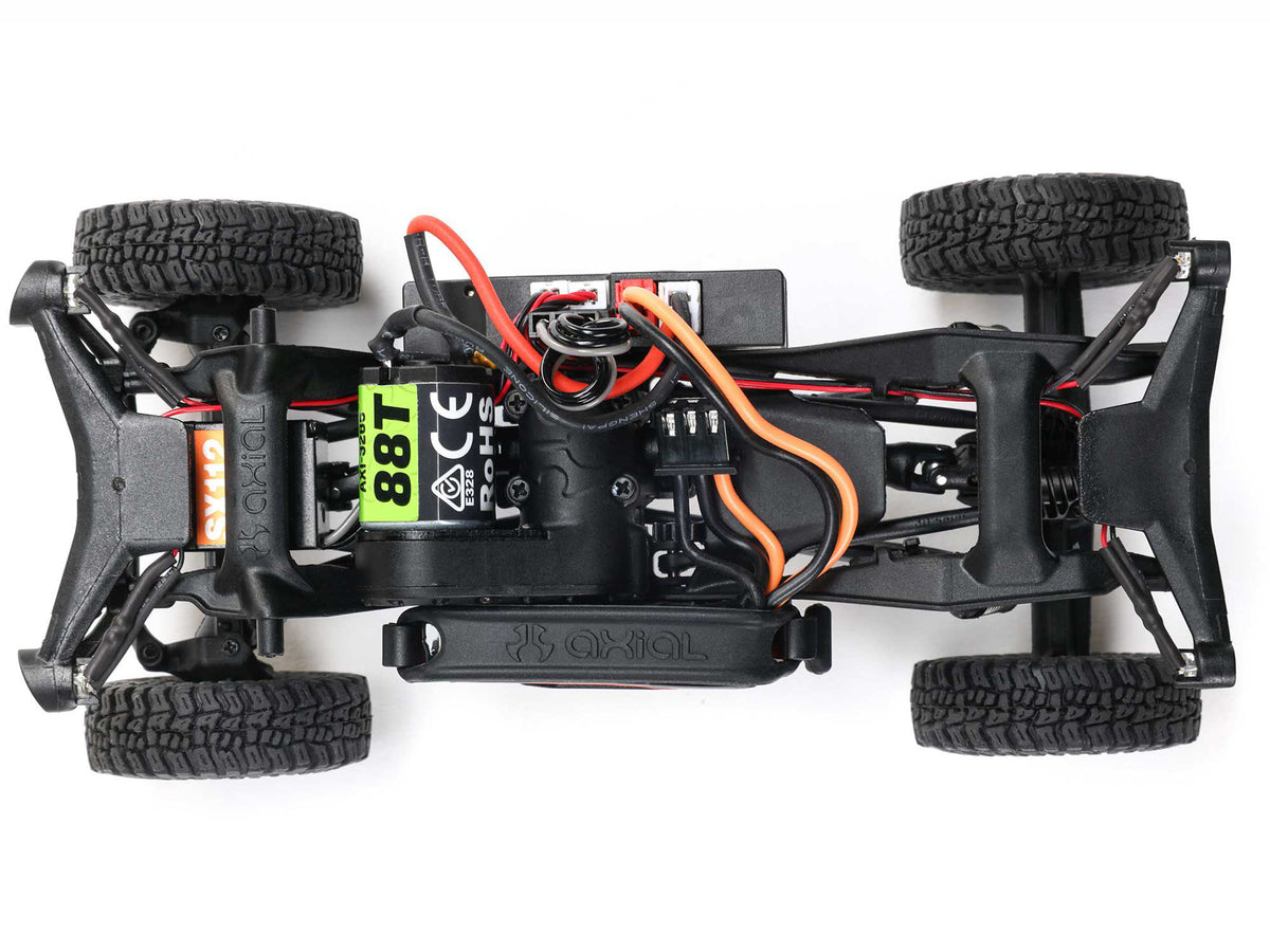 1/30 SCX30 Jeep Wrangler JLU 4X4 RTR Rock Crawler Green