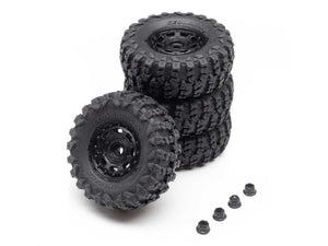 1/30 SCX30 Jeep Wrangler JLU 4X4 RTRRock Crawler White