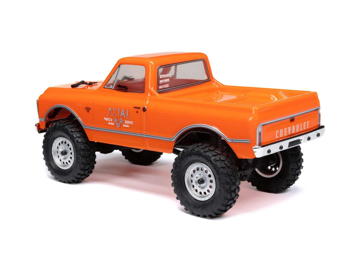 1/24 SCX24 1967 Chevrolet C10 4WD Rock Crawler RTR Orange