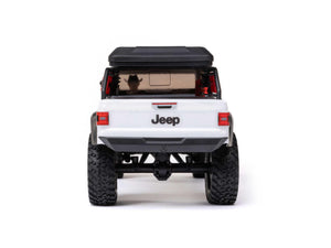 1/24 SCX24 Jeep JT Gladiator 4WD Rock Crawler RTR White