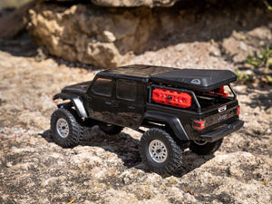 1/24 SCX24 Jeep JT Gladiator 4WD Rock Crawler RTR Black