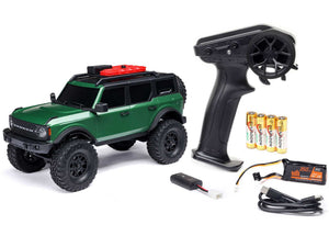 1/24 SCX24 Ford Bronco 4X4 RTR (inc Battery & Charger) Green