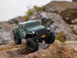 1/24 SCX24 Dodge Power Wagon 4WD Rock Crawler RTR Green
