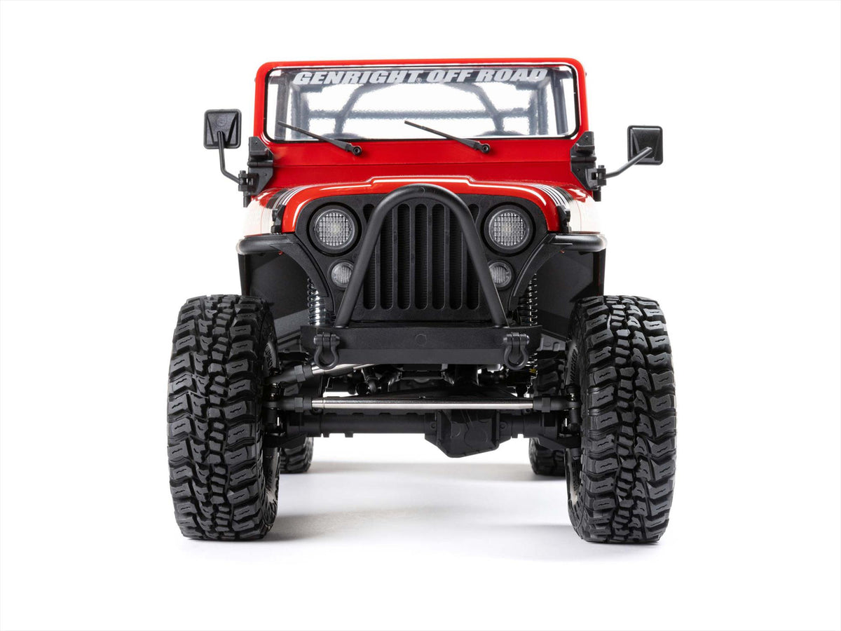 1/10 SCX10 III Jeep CJ-7 4WD RTR Red