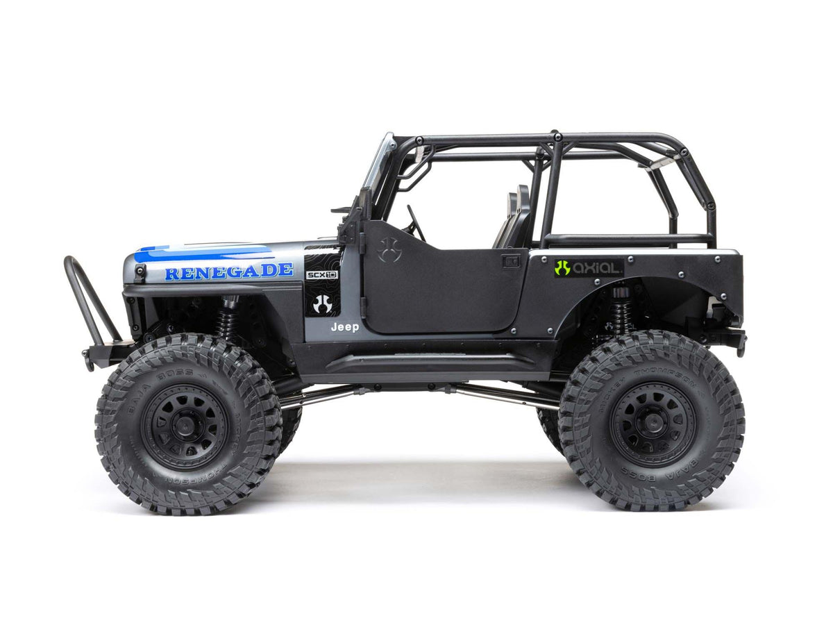 1/10 SCX10 III Jeep CJ-7 4WD RTR Grey