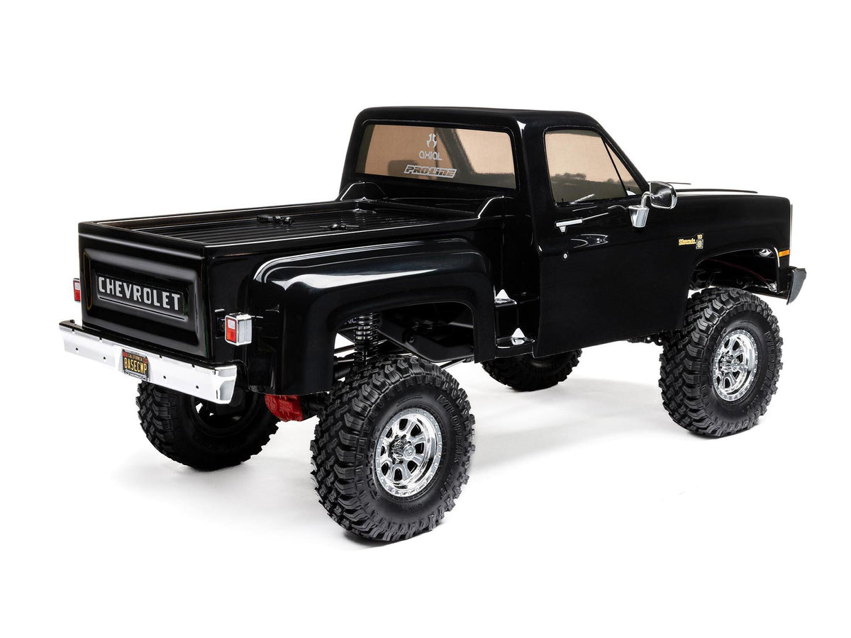1/10 SCX10 III Base Camp 1982 Chevy K10 4WD RTR Black