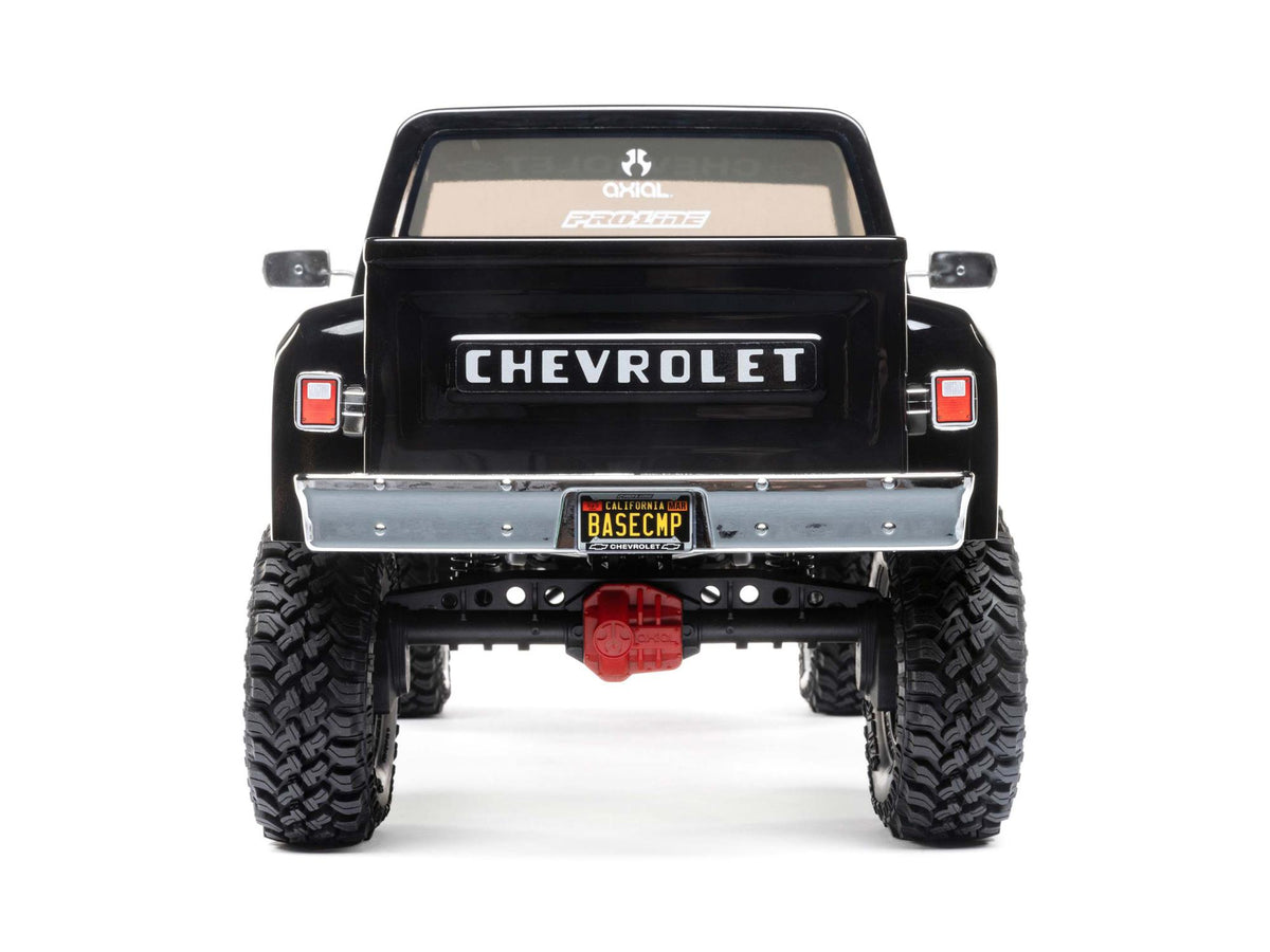 1/10 SCX10 III Base Camp 1982 Chevy K10 4WD RTR Black