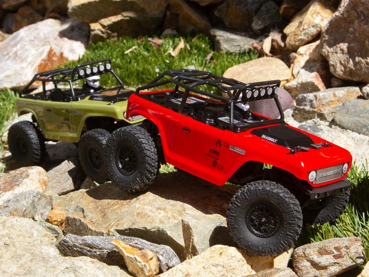 1/24 SCX24 Deadbolt 4WD Rock Crawler RTR Green