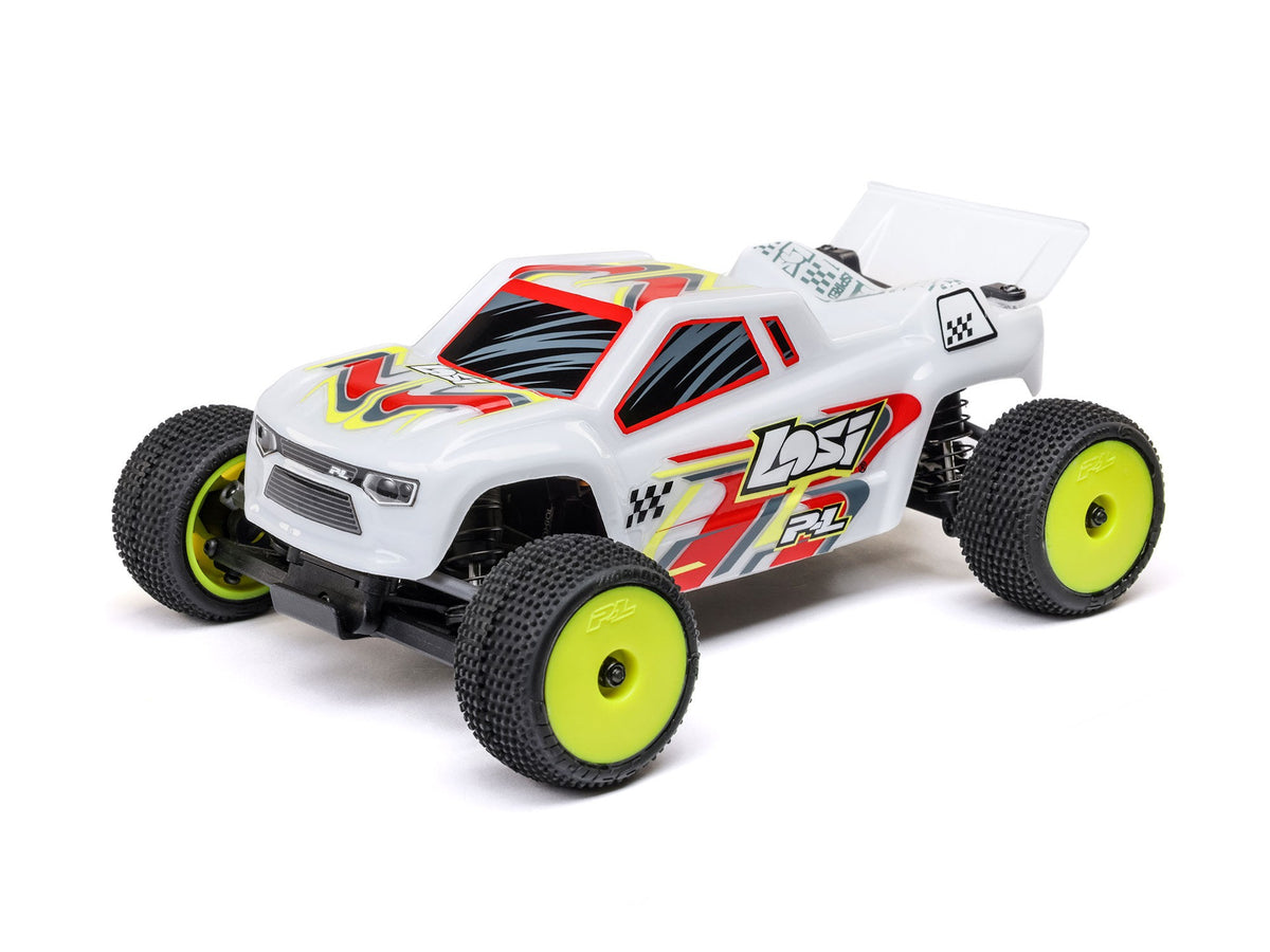 1/28 Micro-T 2WD Stadium Truck RTR White