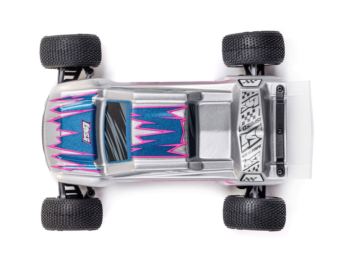 1/28 Micro-T 2WD Stadium Truck RTR Silver