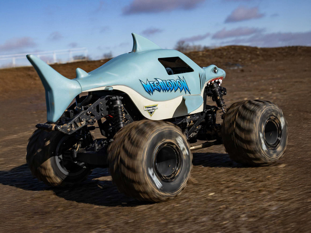 1/18 Mini LMT Megalodon 2S 4X4 Monster Truck RTR