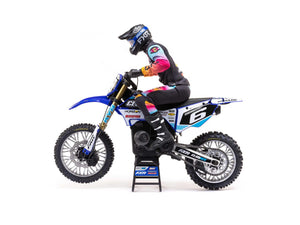 1/4 Promoto-MX Motorcycle RTR Club MX Blue