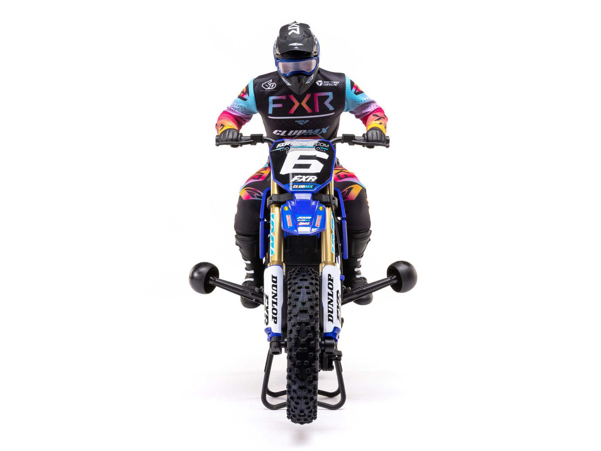 1/4 Promoto-MX Motorcycle RTR Club MX Blue