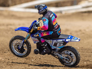 1/4 Promoto-MX Motorcycle RTR Club MX Blue