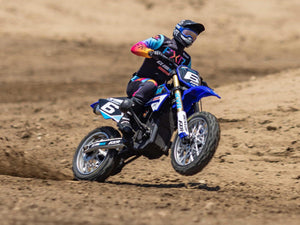 1/4 Promoto-MX Motorcycle RTR Club MX Blue