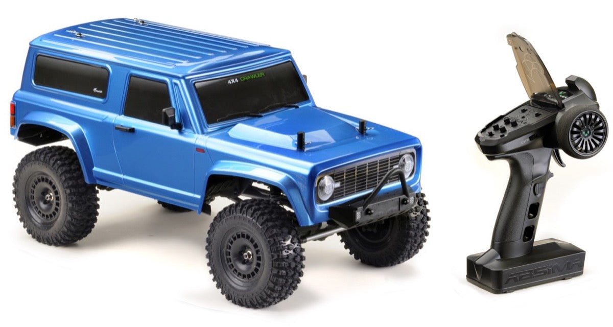 1:10 EP Crawler CR3.4eco "BRONCO Style" blue RTR