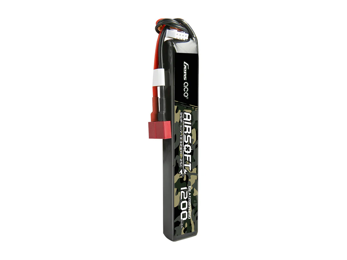 Airsoft 3S 1200mAh 25C with Deans (fit Most AEG)