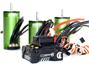 COBRA 8, 4S MAX WITH 1512-1800KV SENSORED MOTOR COMBO