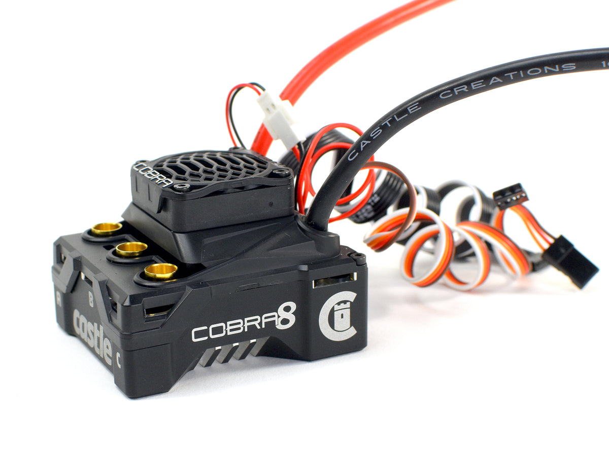 COBRA 8, 4S MAX WITH 1512-1800KV SENSORED MOTOR COMBO