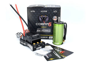 COBRA 5, 8S, 33.6V ESC, 20A PEAK BEC W/1721-1260KV