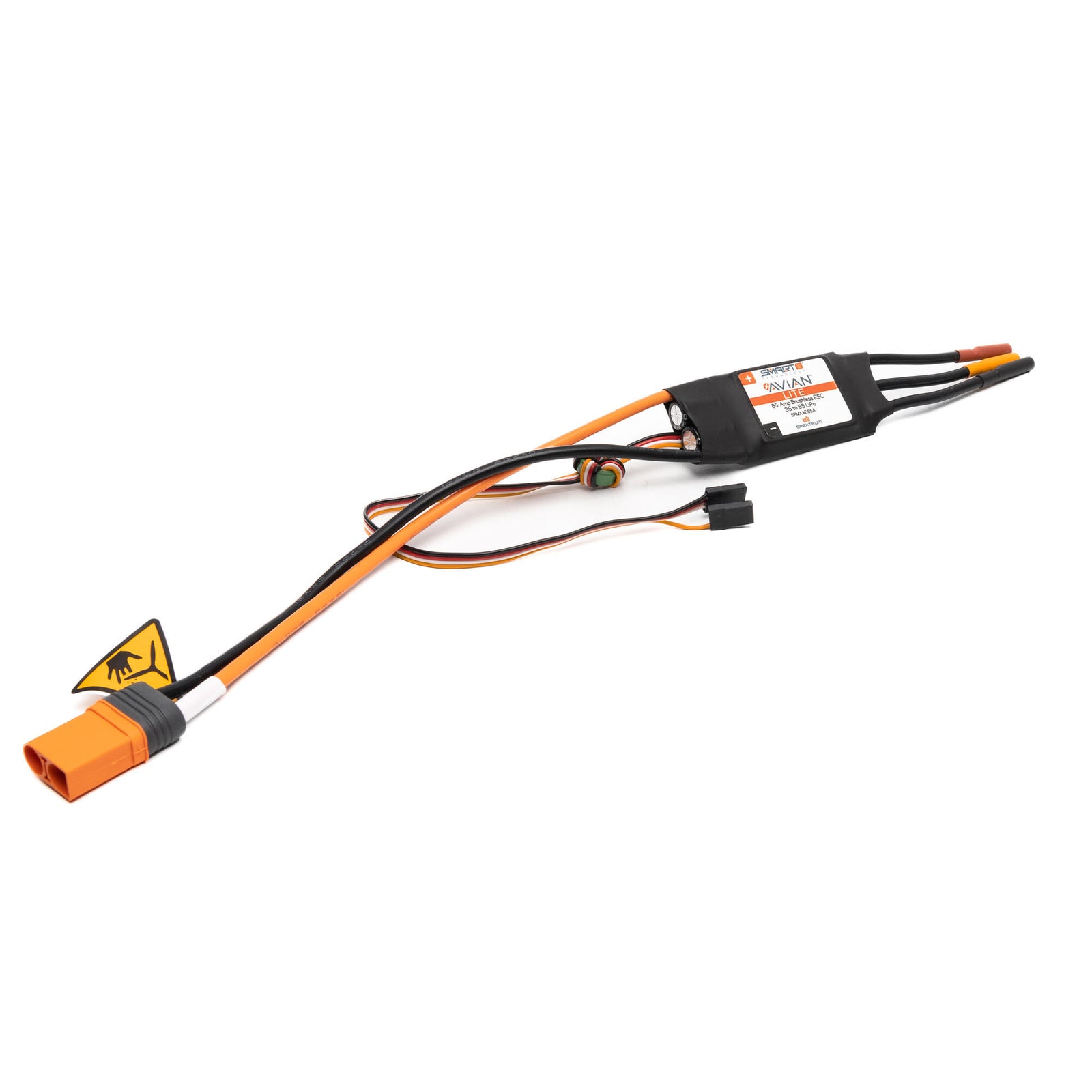 Avian 85-Amp Smart Lite Brushless ESC, 3S-6S: IC5