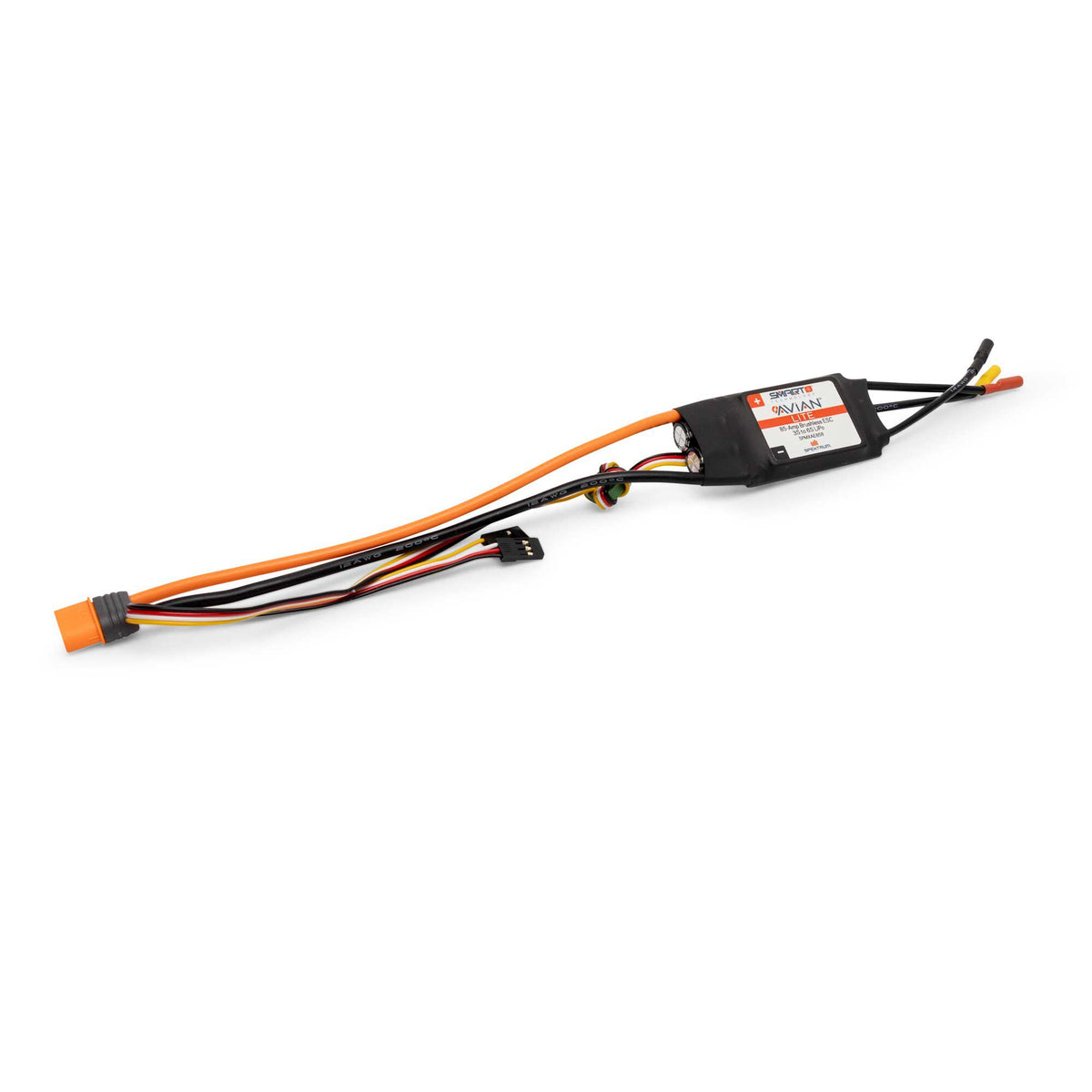 Avian 85-Amp Smart Lite Brushless ESC, 3S-6S: IC3