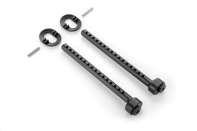 COMPOSITE FRONT ECCENTRIC 6MM BODY MOUNT SET - RC Hobby Product