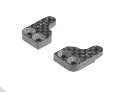 GRAPHITE EXTENSION FOR ALU STEERING BLOCK WITH BACKSTOP - 3 DOTS (2) - RC Hobby Product