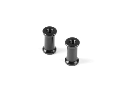 X8 ALU MOUNT 12MM - BLACK - SWISS 7075 T6 (2) - RC Hobby Product
