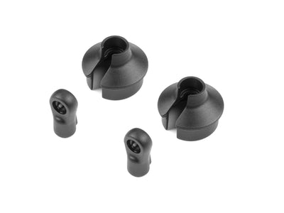 COMPOSITE SHOCK PARTS WITH KEYED BALL JOINTS - RC Hobby Product