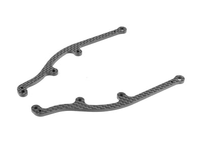 X1'24 SIDE BRACE - GRAPHITE 2.5MM (2) - RC Hobby Product