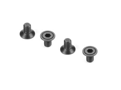 HEX SCREW 110Â° SFH M3x5 - CNC MACHINED - HUDY SPRING STEELâ„¢ (4) - RC Hobby Product